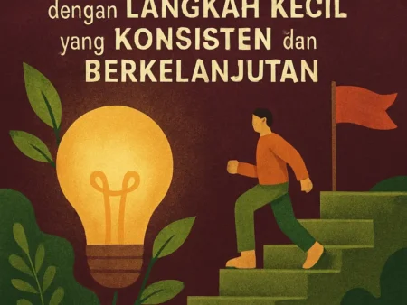 Cara Membangun Motivasi Diri dengan Langkah Kecil yang Konsisten dan Berkelanjutan