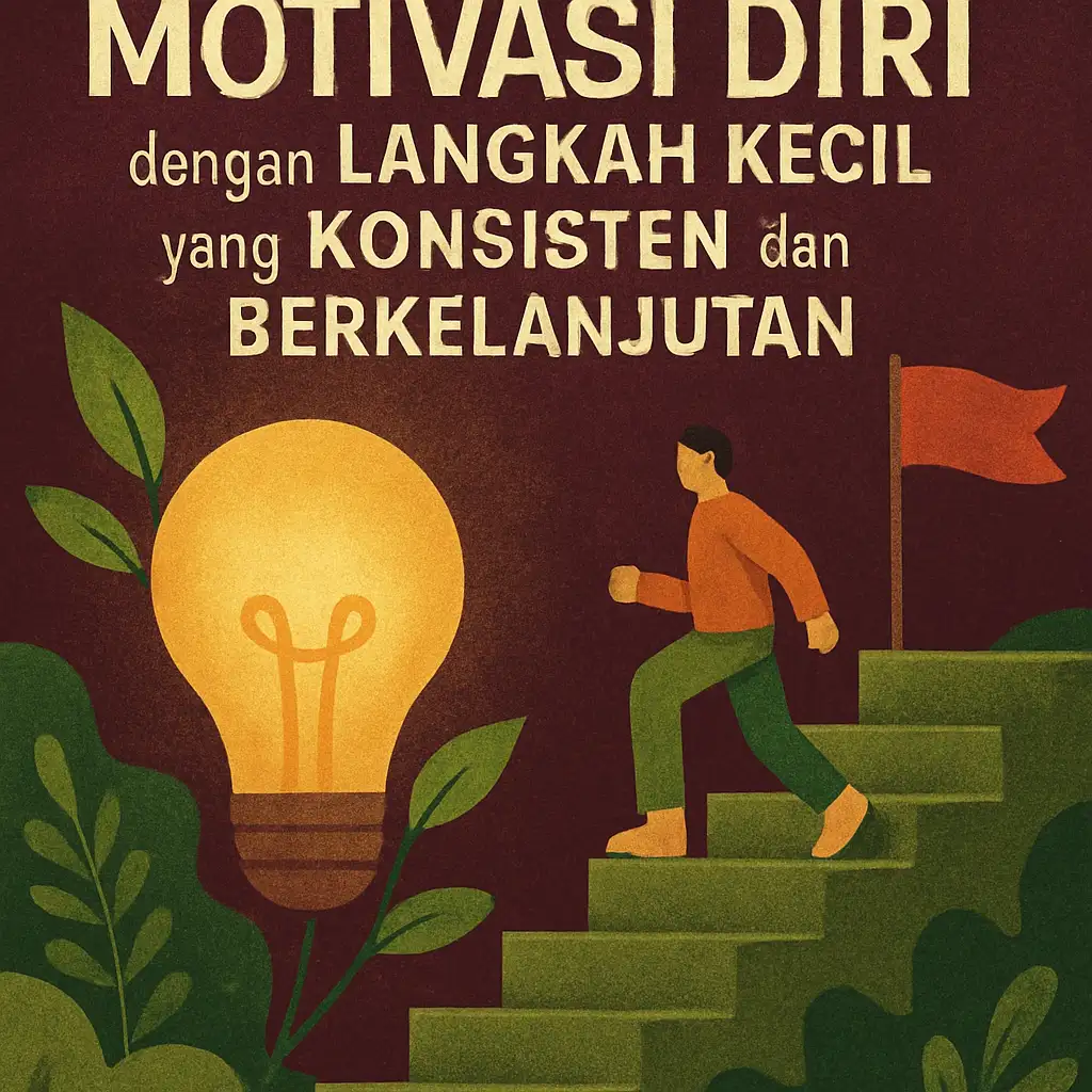 Cara Membangun Motivasi Diri dengan Langkah Kecil yang Konsisten dan Berkelanjutan