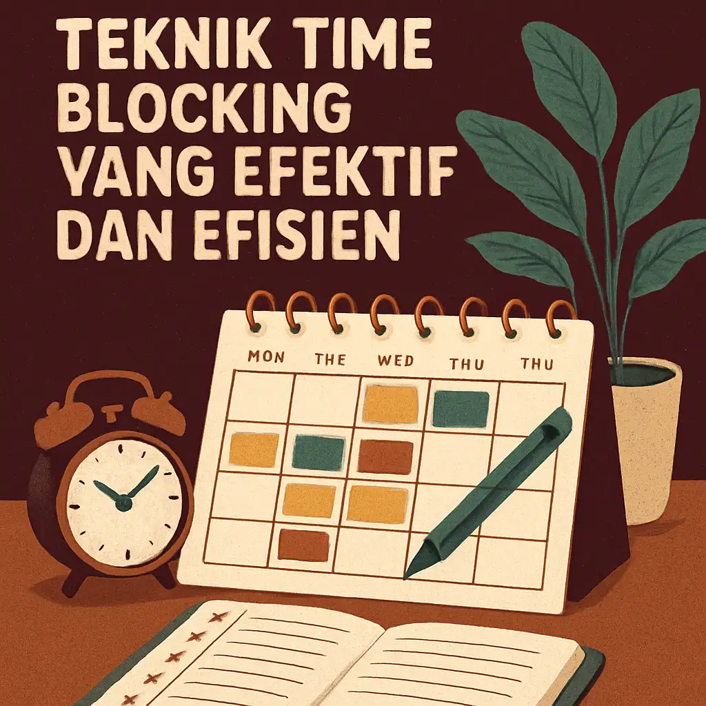 Cara Meningkatkan Manajemen Waktu dengan Teknik Time Blocking yang Efektif dan Efisien